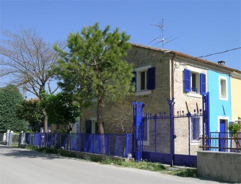 La Casa Della Cicogna Una Casa Al Mare Ideale Anche Per Gli Impegni Di Lavoro O Studio Villa Bellocchi Exteriör bild